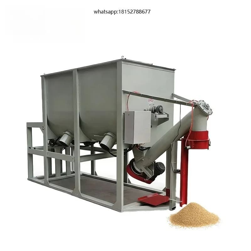 Stainless Steel Vertical Feed Mixing Machine Animal Feed Blender Machine