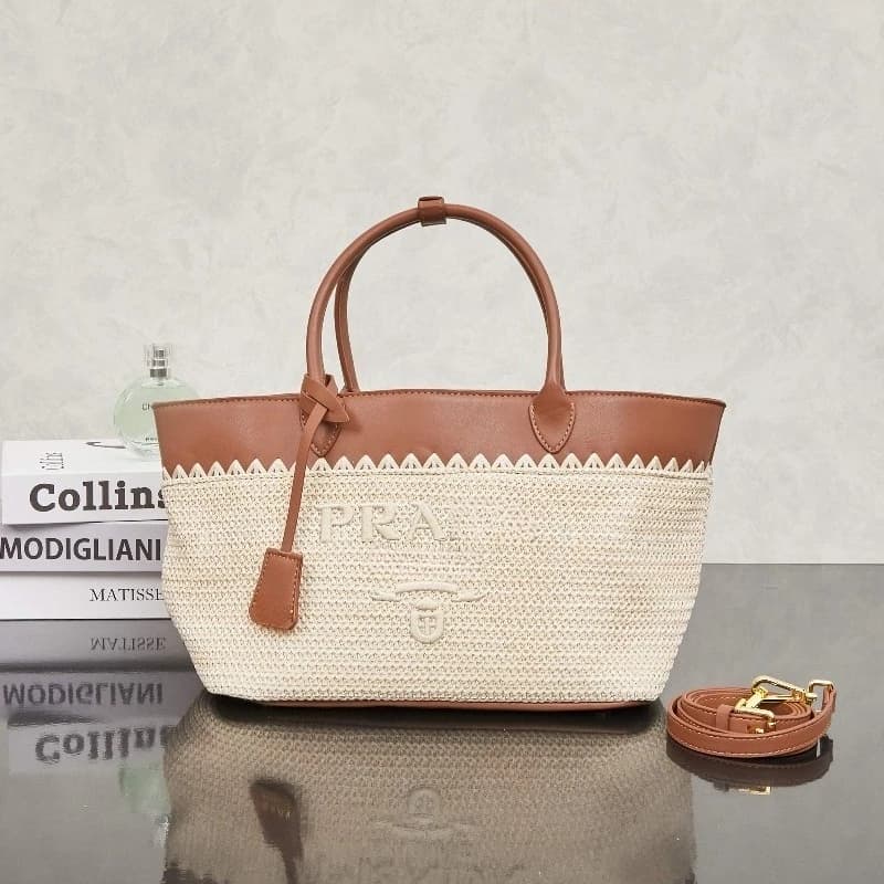 Retro Embroidered Straw Woven Tote Bag Lady All Match Shoulder Handbag Stylish Casual Beach Holiday Outdoor Travel Vacation Bag