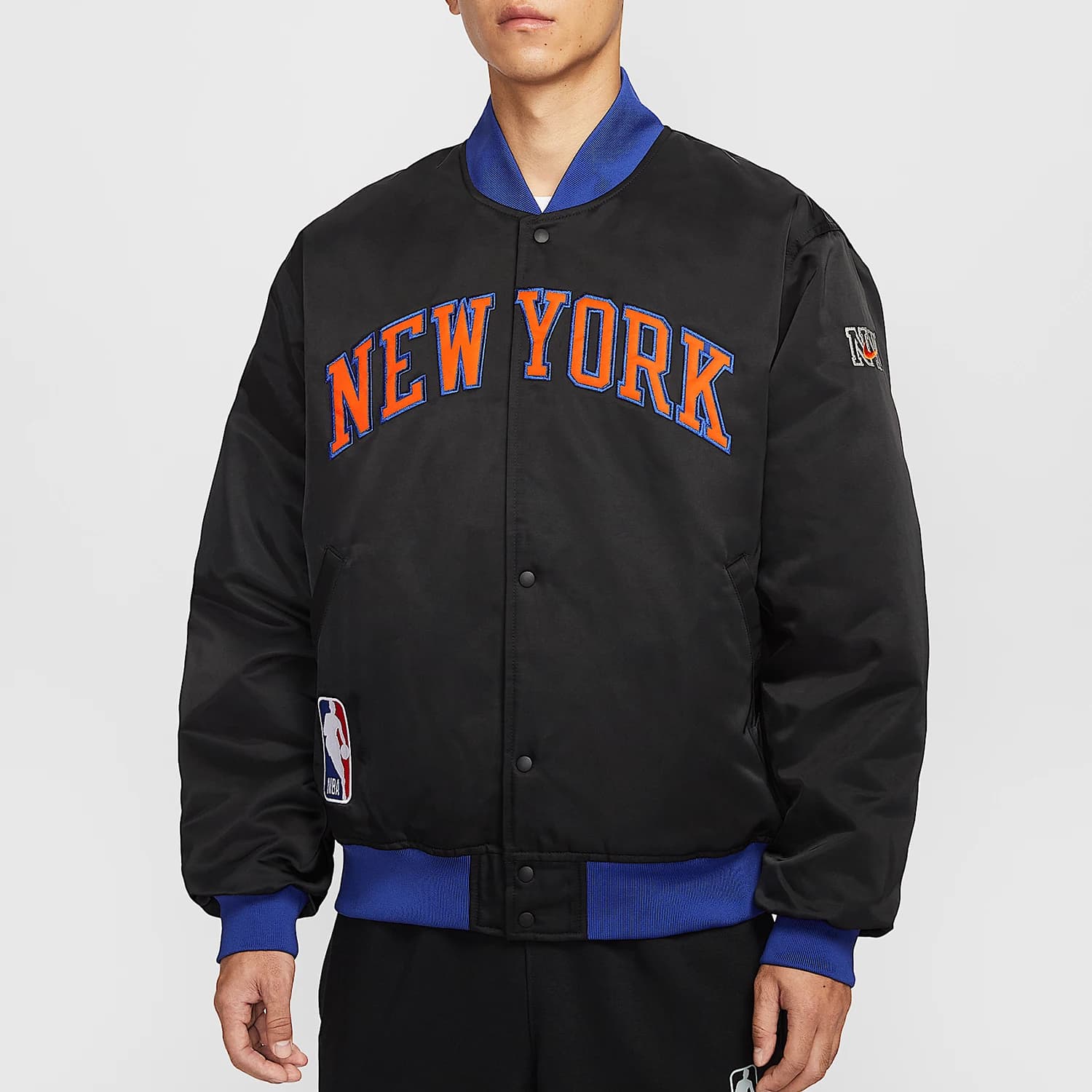 Nike genuine winter men's stand up collar embroidered durable jacket IF8839-010