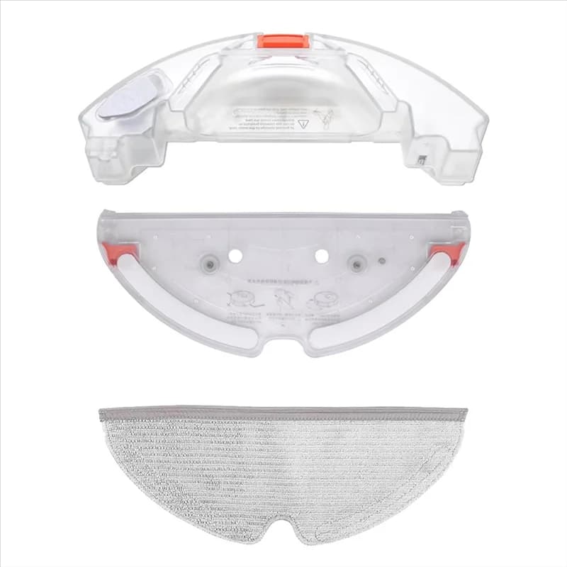 MOPHE-Accessori per aspirapolvere Serbatoio dell'acqua, scatola per la polvere, accessori per aspirapolvere robot in tessuto per scopa