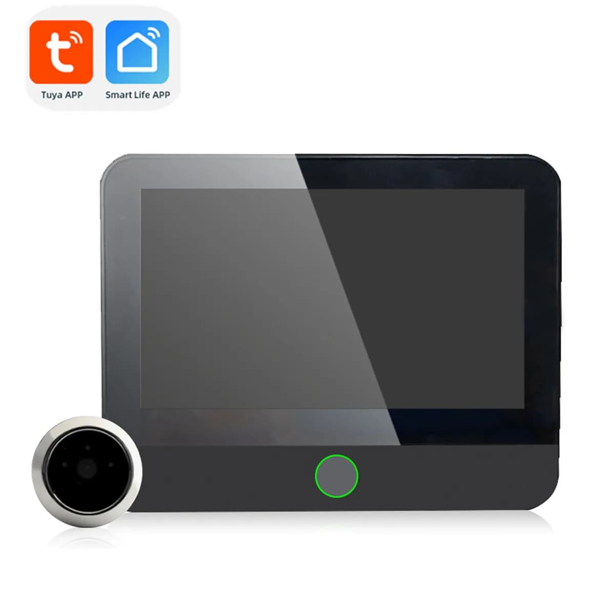 Tuya APP WiFi Visual Door Bell Light 2MP 1080P Video intercom Home Security Camera Wireless intercom for IOS Android