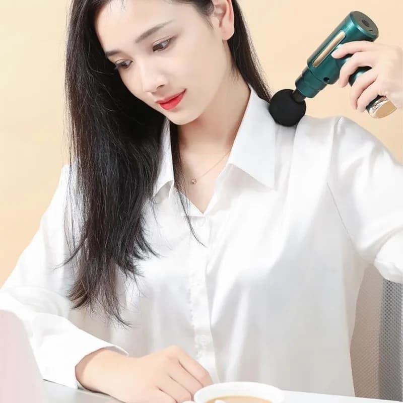Electric Massage Gun Mixer for Body Massage Massage Deep Muscle Stimulator Relaxing Massage Slimming Modelling Lift for Ladies
