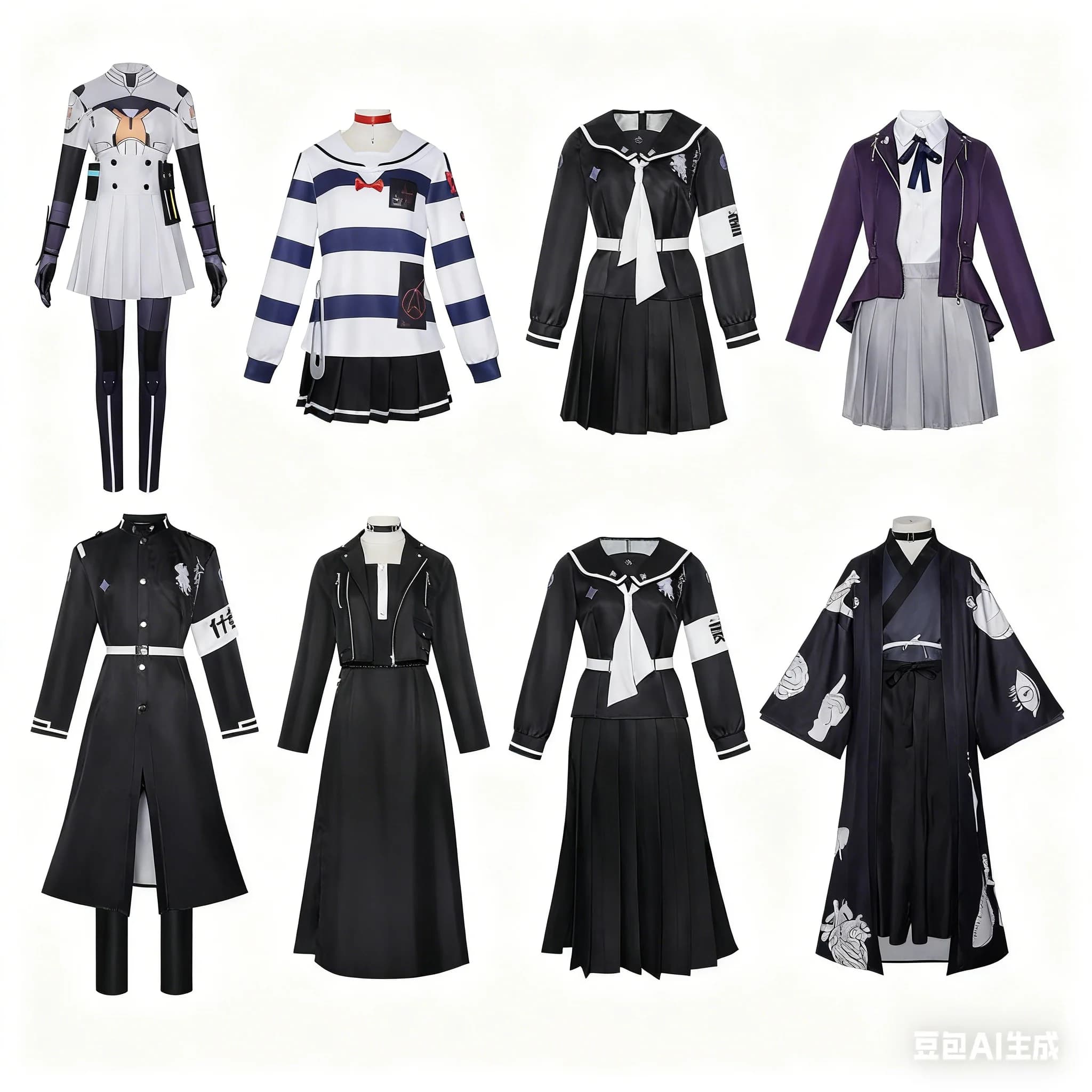 The Hundred Cos Line -Last Academy of Defense Women's Coat Dress Costume Cosplay Dress Academy Dress Halloween Dress