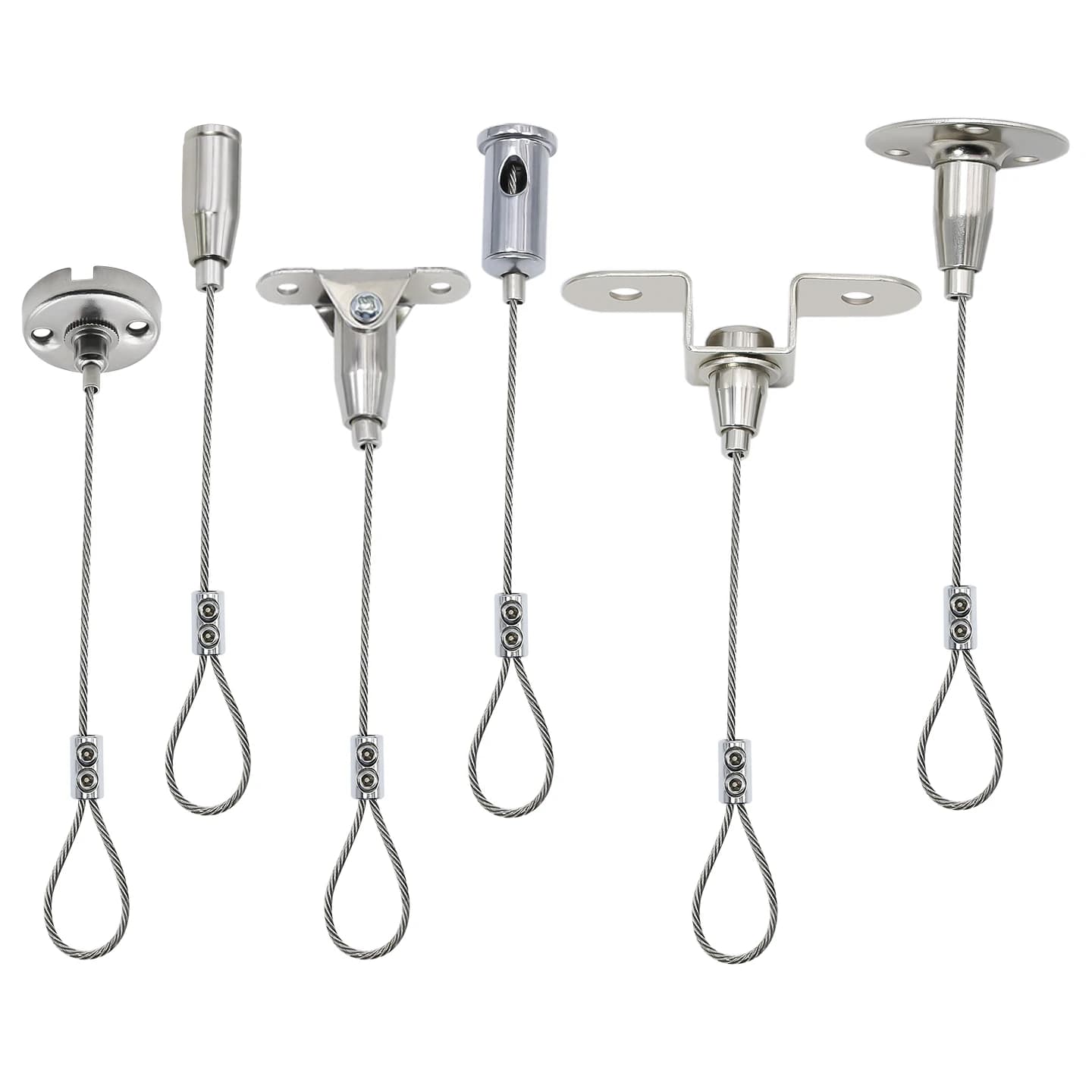 1.5mm Ceiling Suspension Kit, Adjustable 304 Stainless Steel Cable for Hanging Photo Frames/Pictures