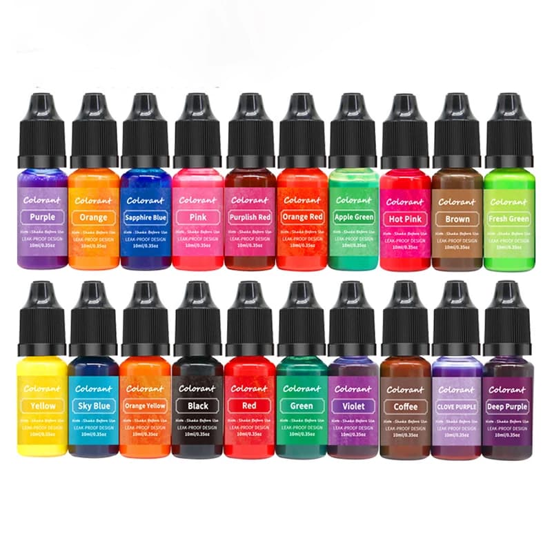 Christmas DIY Candle Dyes Pigment Aromatherapy Liquid Colorant Pigment Soap Coloring Handmade Festival Crafts Resin Pigment