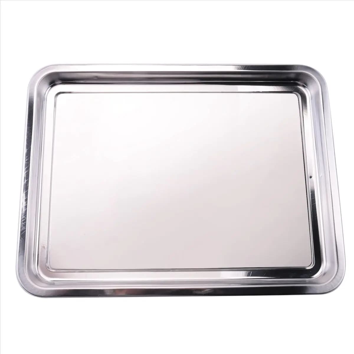 (A14E) Cestello per Friggitrice ad Aria per Forno, Vassoio e Padella in Acciaio Inossidabile, Friggitrice ad Aria Deluxe per il Tuo Forno, Set da 2 Pezzi, per il Grill