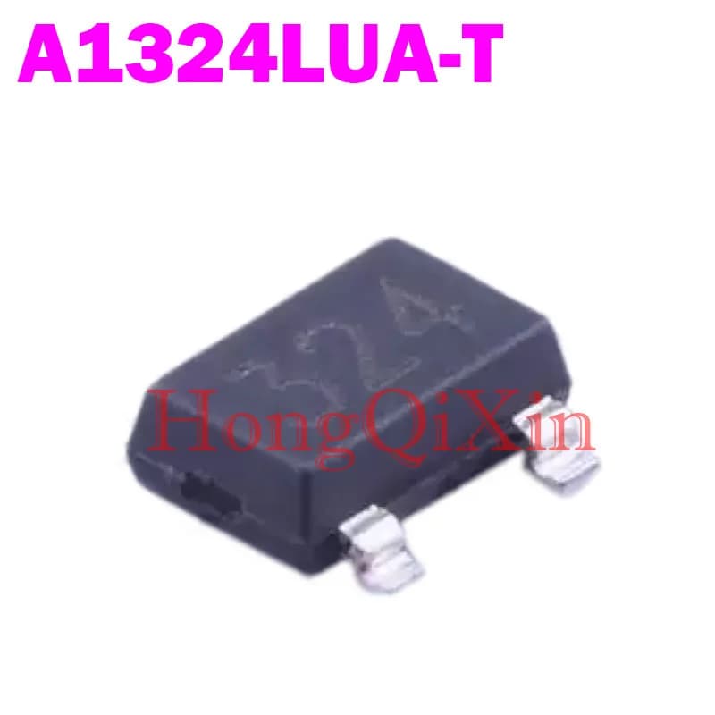 5PCS/LOT A1324LUA-T Sensore a effetto Hall lineare a basso rumore A324 SIP-3 Componente elettronico IC per Arduino DIY