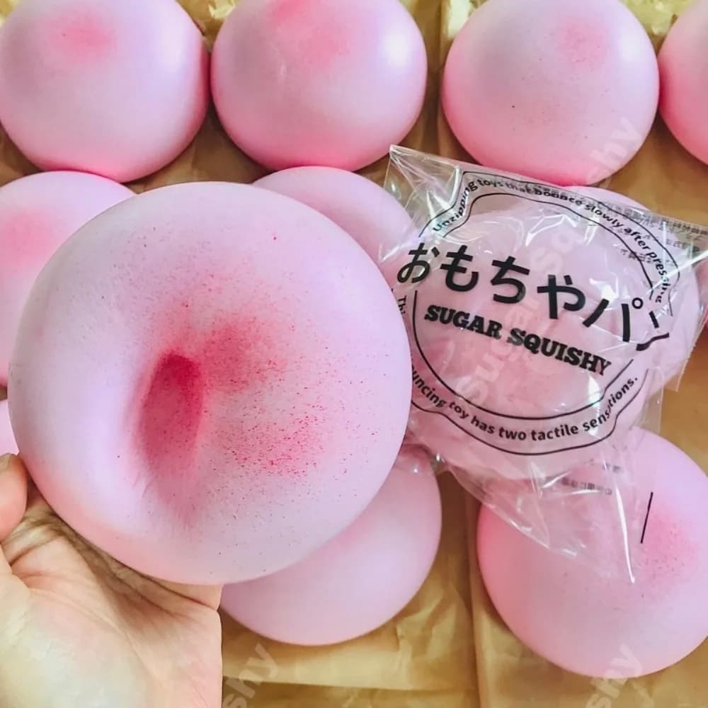 Giocattolo Antistress Morbido a Forma di Panini Rosa Simulati, Gioco Sensoriale a Lenta Risalita per Ansia, ADHD, Autismo, Regalo per Bambini