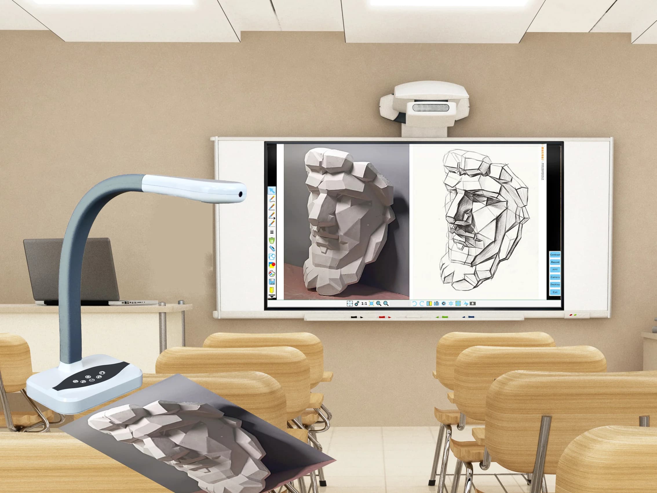NEWShenMaiDi MD-R16T 4K Desktop USB Document Scanner Hot New Visualizer Webcam Released in 2026 Stocked Product