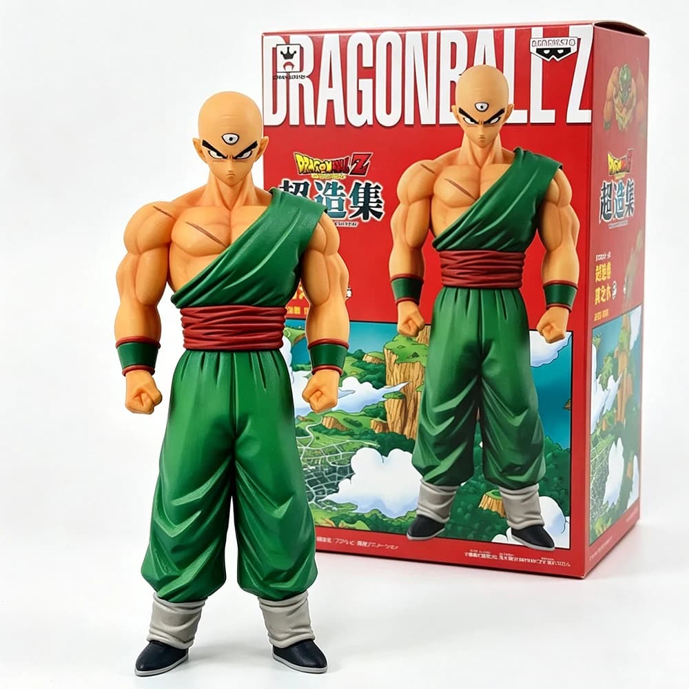 Figura di Tenshinhan da 20CM, Dragon Ball Z, Action Figure Anime, Modello Golf, Giocattolo da Collezione, Decorazione, Souvenir in PVC