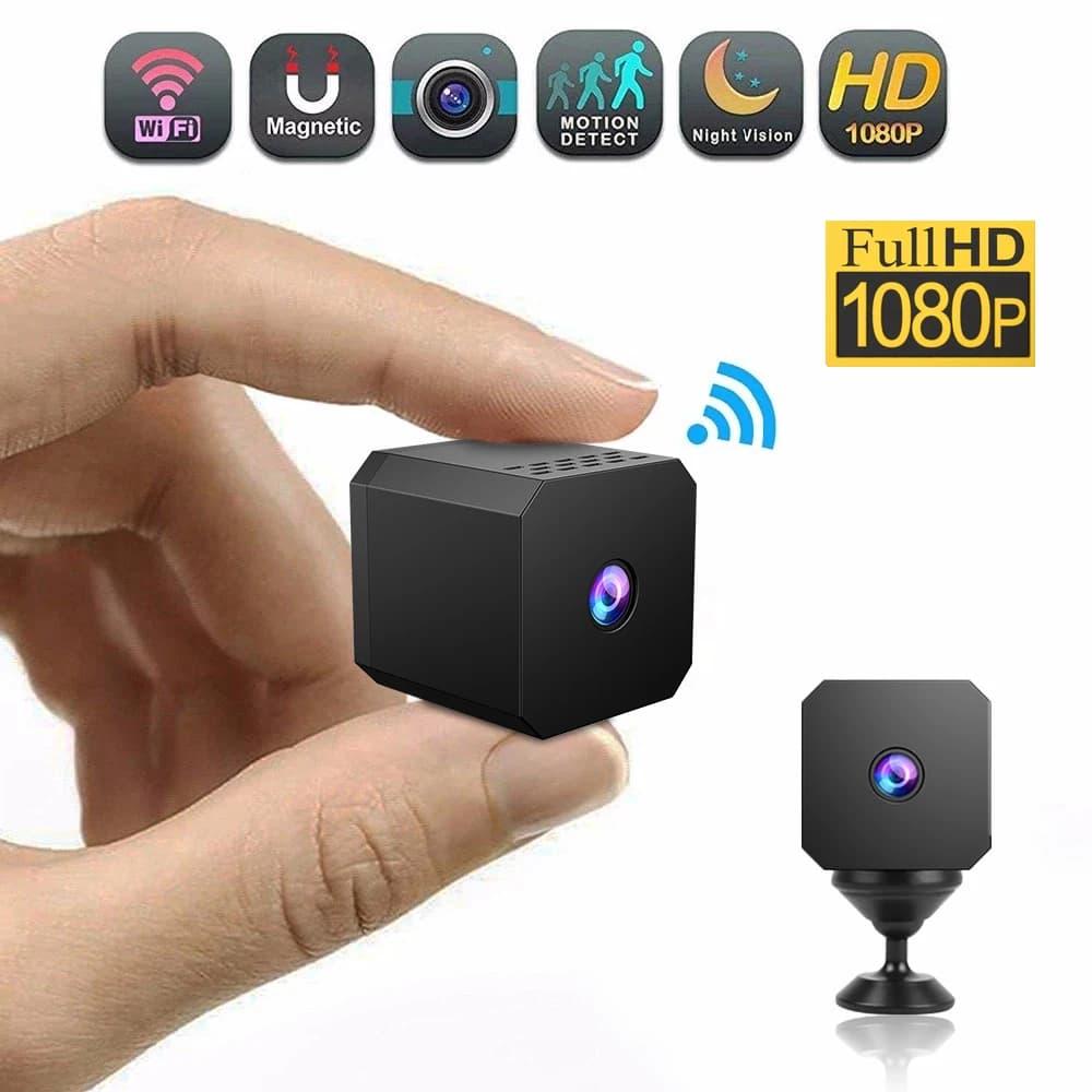 Mini telecamera HD 1080p Home Piccola telecamera Wifi wireless Outdoor Baby Pet Motion Detection Sicurezza Visione notturna Telecamera per tata Fo