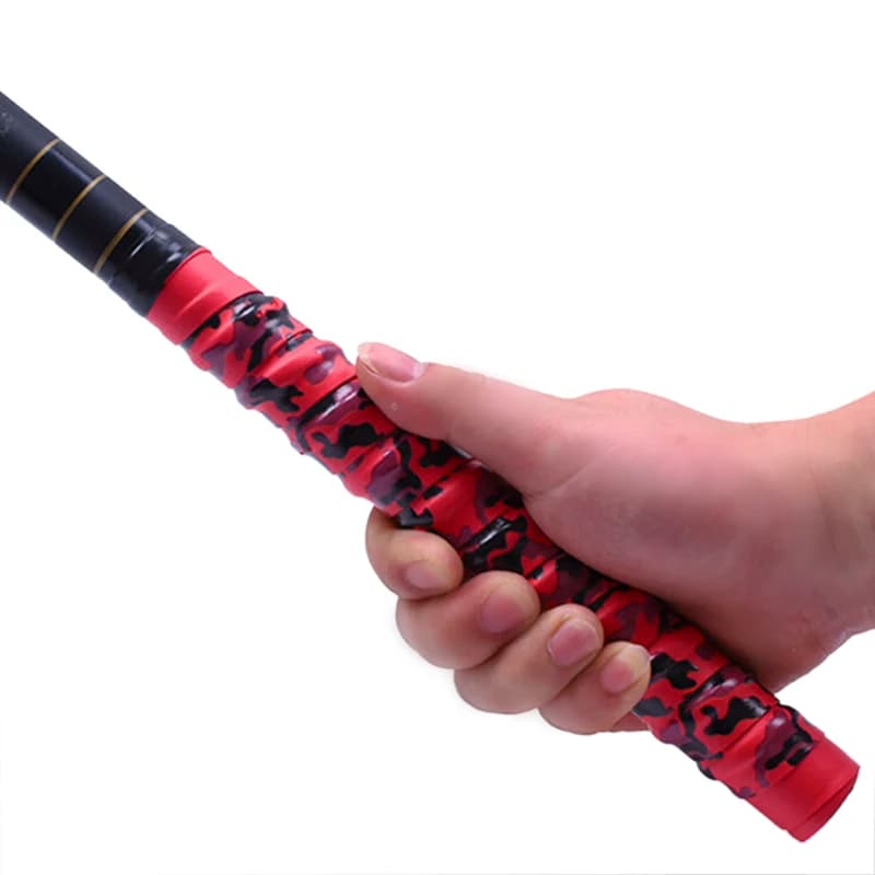 Absorbs the sweat of the racket with anti-slip tape, tennis handle, badminton, camouflage