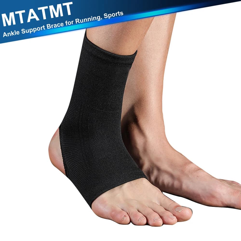 Tutore di supporto per caviglia per uomo donna, calzino di compressione per caviglia per corsa, sport, distorsione, gonfiore, fascite plantare, Tobillera