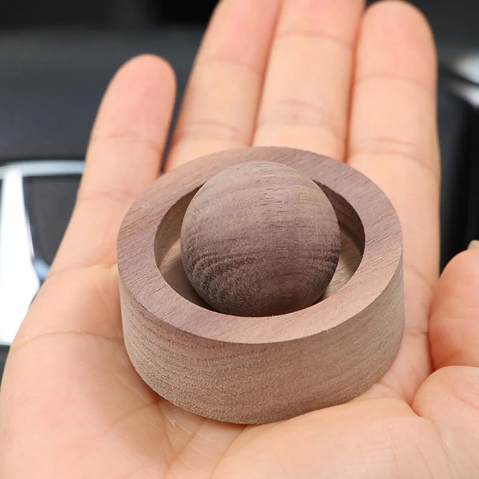 Diffusore di Oli Essenziali in Legno e Rattan per Camera da Letto, Elimina Odori e Purifica l'Aria Domestica