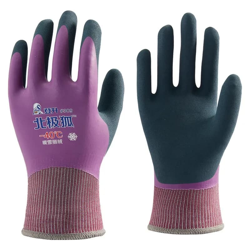 3 paia di guanti invernali impermeabili al 100%, guanti da lavoro invernali con rivestimento termico, rivestimento caldo, isolamento termico, super grip