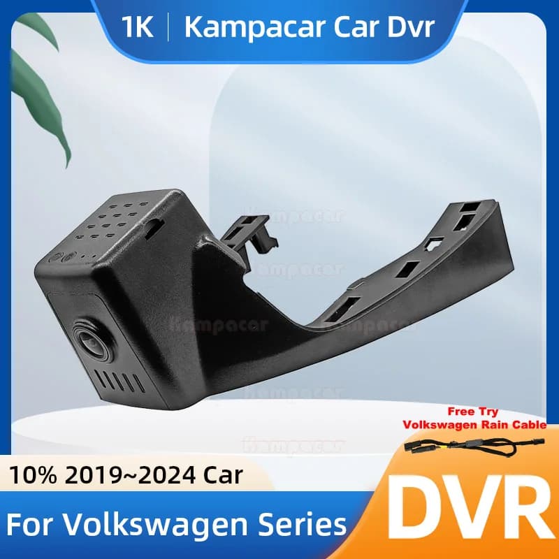 Kampacar VW27-1K 1080P Wifi Dash Cam Car Dvr Camera For Volkswagen VW Passat Top Edition B8 B9 2019-2024 10% Cars Dashcam