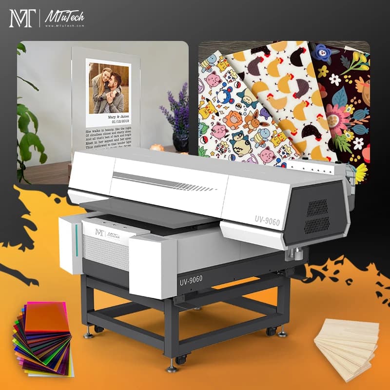 Small Size Multifunction UV Printer 6090 for Golf Ball Printing