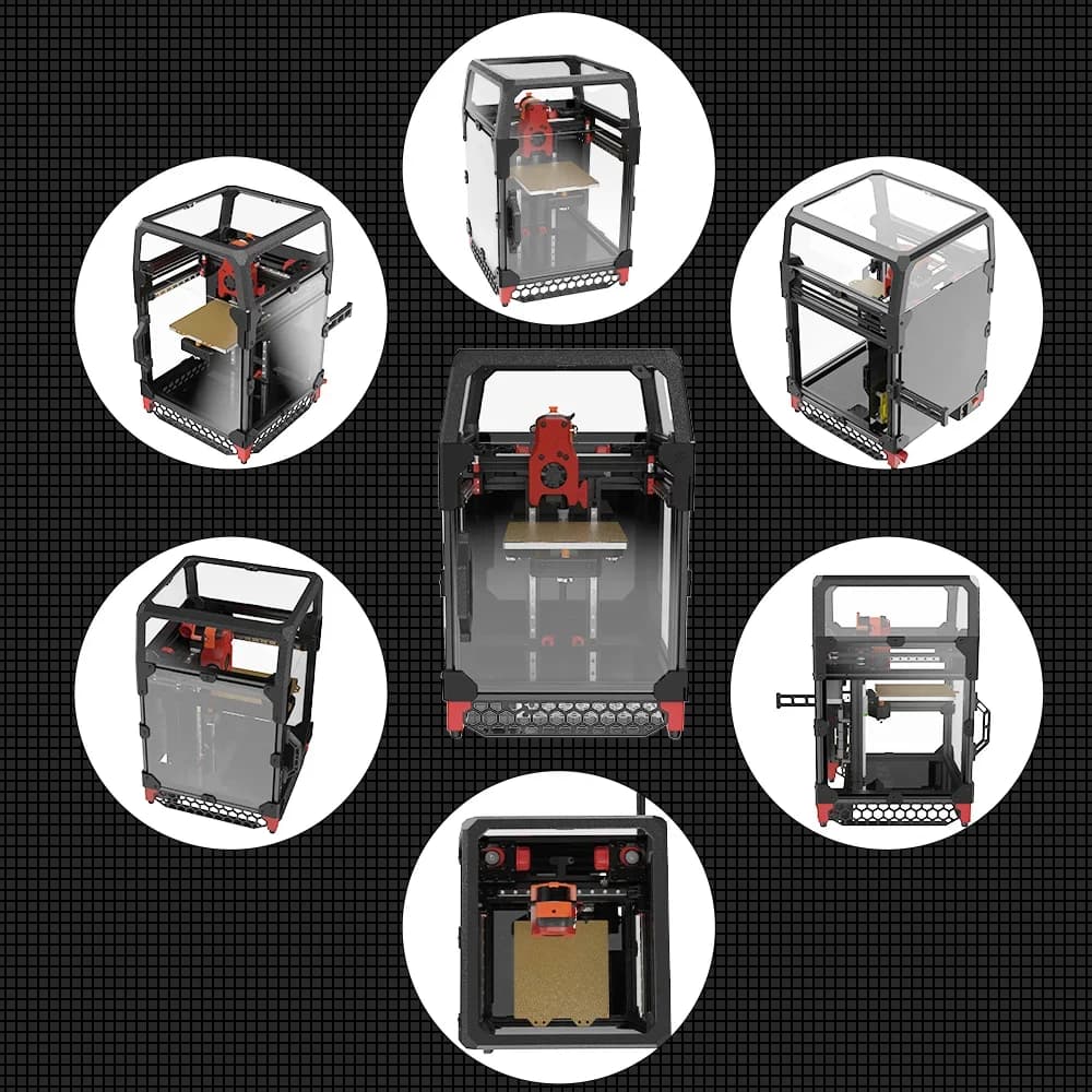 Wholesale Price V0.1 V1.2 Corexy 3D Printer Kit with Enclosed Panels Without