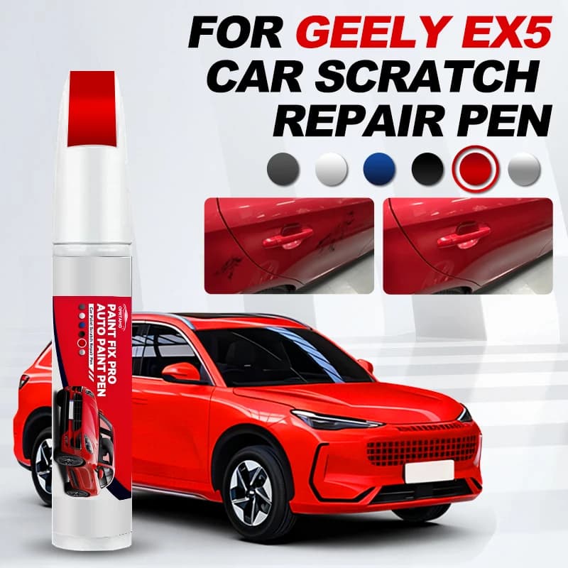 Car body paint pen For Geely EX5 auto paint concealer pencil acrylic paints body repair car accessories automotive detailing