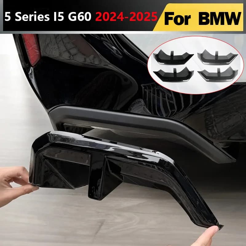 Diffusore Posteriore, Spoiler Laterale, Protezione Paraurti, Kit Carrozzeria Modificato per BMW Serie 5 I5 G60 2024-2025, Accessori Auto