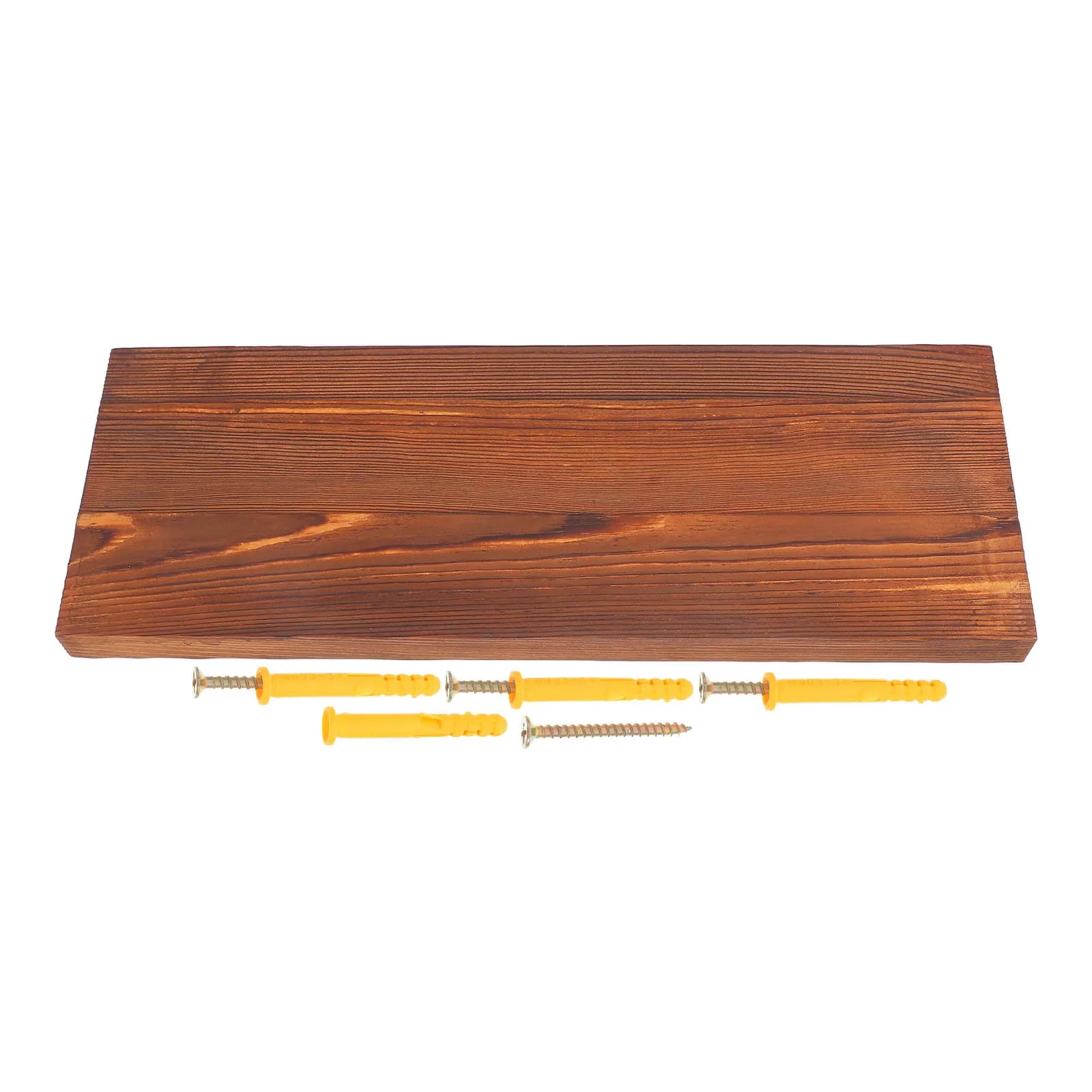 Wood Floating Shelf Rustic Hanging Wall Organizer Bathroom Living Room Kitchen Solid Wood Floating Shelves Sturdy Wall Mounted