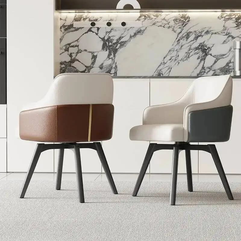 Sedie da Pranzo di Lusso Imbottite, Design Elegante e Confortevole, Sedie da Gaming, Arredamento per Cucina e Sala da Pranzo