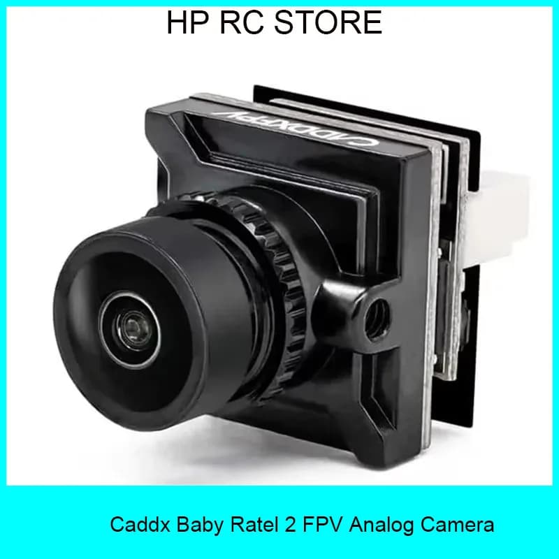 Caddx Baby Ratel 2 Telecamera FPV analogica 1/1,8" Sensore Starlight HDR 165 ° FOV 1200TVL Visione diurna e notturna a bassa latenza