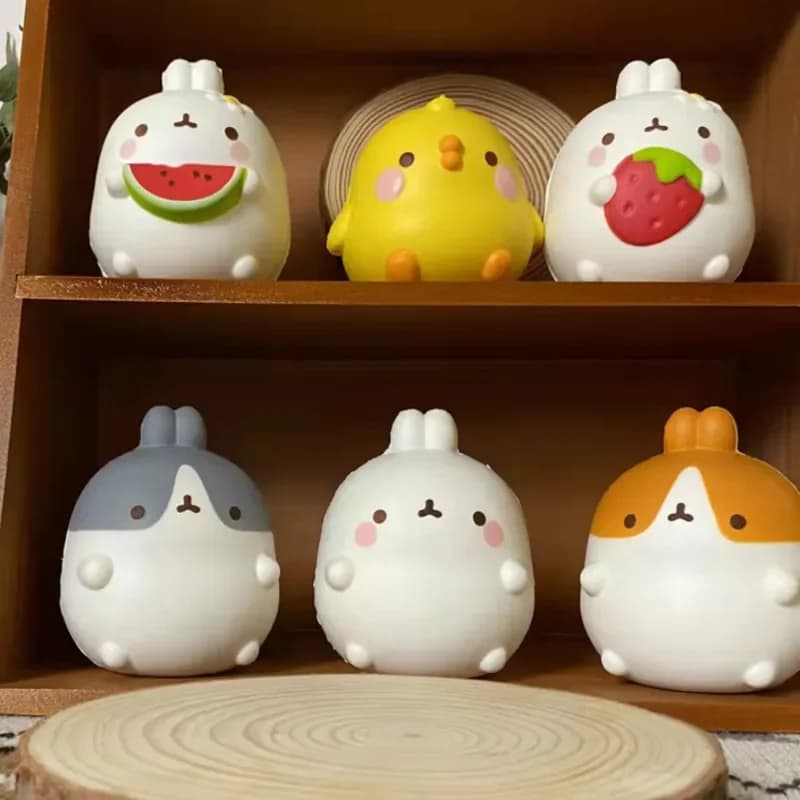 NUOVI bambini adulti Carino Pulcino Coniglio Fragola Jumbo Squishy Animale Kawaii Aumento lento Palla antistress giocattoli agitarsi Spremere giocattoli alimentari
