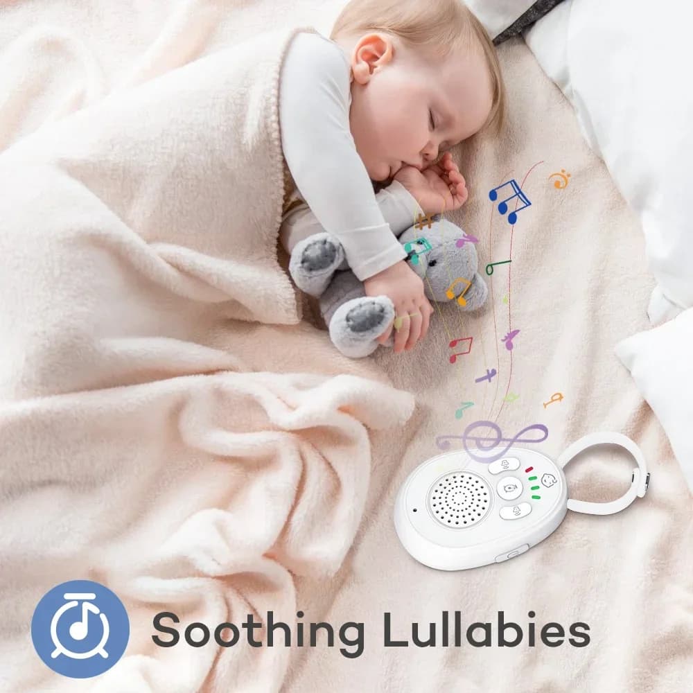 ABM01 Baby Monitor Wireless 2.4GHz Audio, Piccolo e Portatile, Funzione Audio Bidirezionale, Interfono, Batteria Ricaricabile