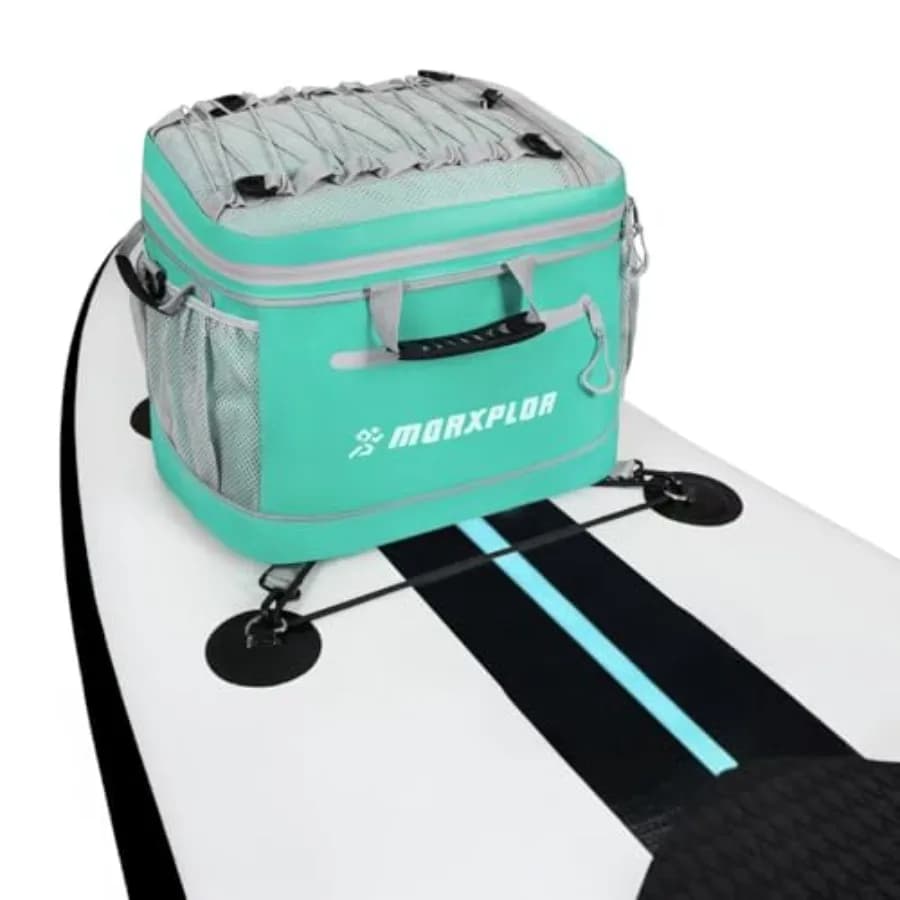 Waterproof PVC Material Paddleboard Cooler Deck Bag, 40 cans Sup Deck Cooler Bag, Cooler Bag for Paddleboard, Lunch Box Cooler