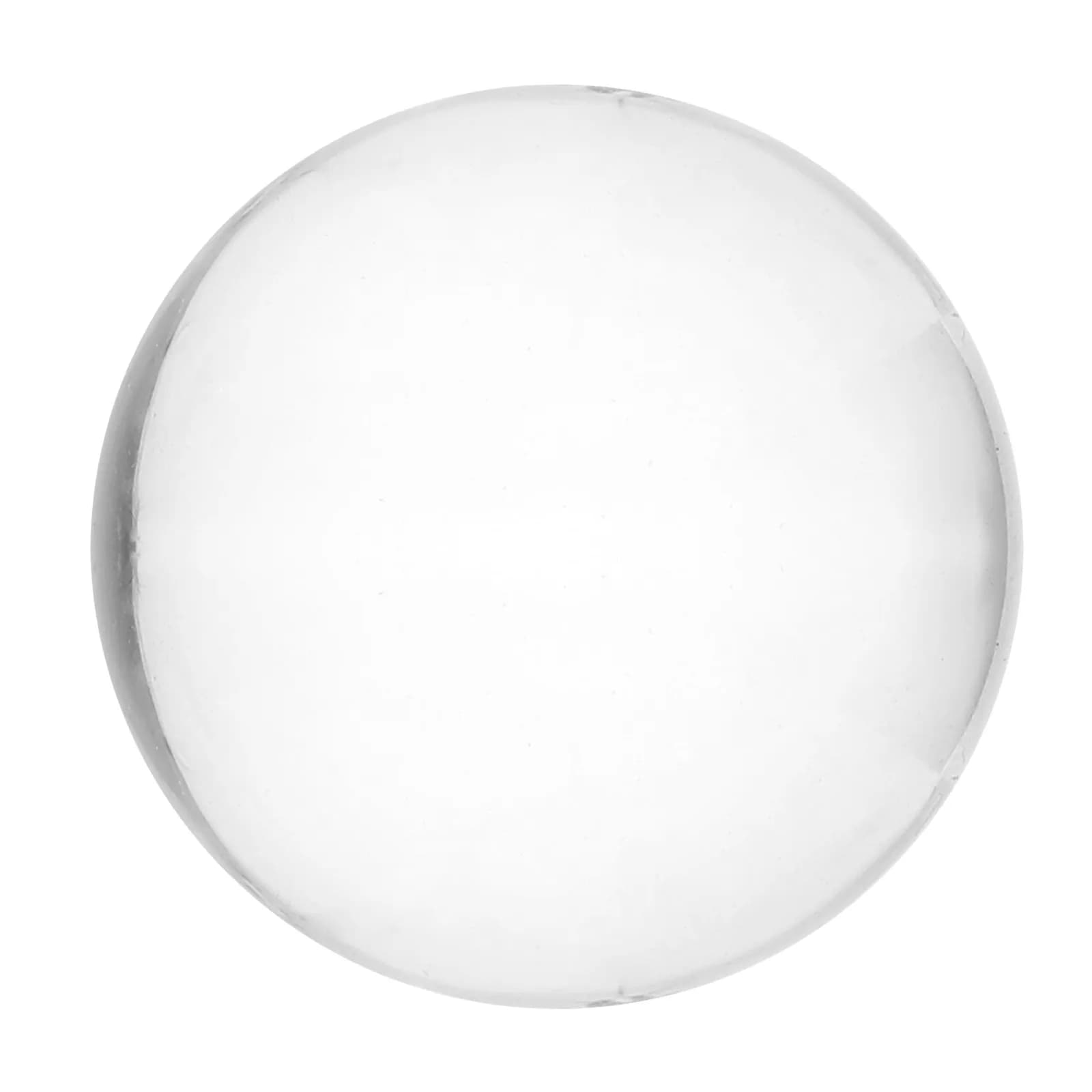 3Cm Crystal Ball Sphere Photography Prop Transparent White Feng Shui Solid Sphere Meditation Decoration Juggling Display