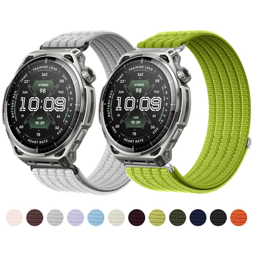 22mm 20mm Watch Strap for Huami Amazfit Active 3 2 Max/Bip Max 6 5/Balance 3 2 Nylon Bracelet for GTS 4 2 mini 3/GTR 4 3 2 Band