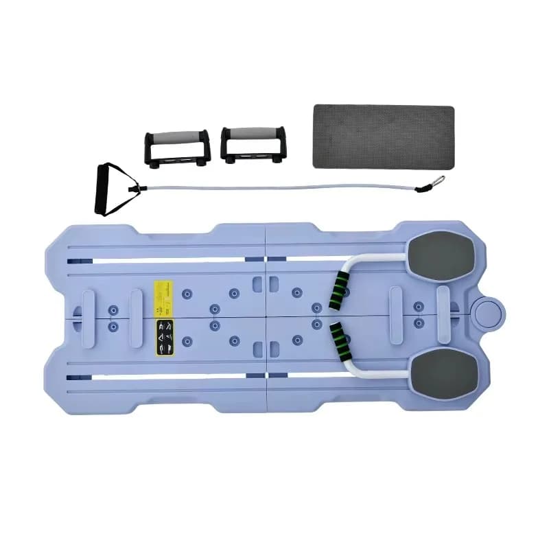 YTYIN Multipurpose Steel Foldable Pilates Reforming Board Update Slide Equipment For Abdominal Exercises For Central Training