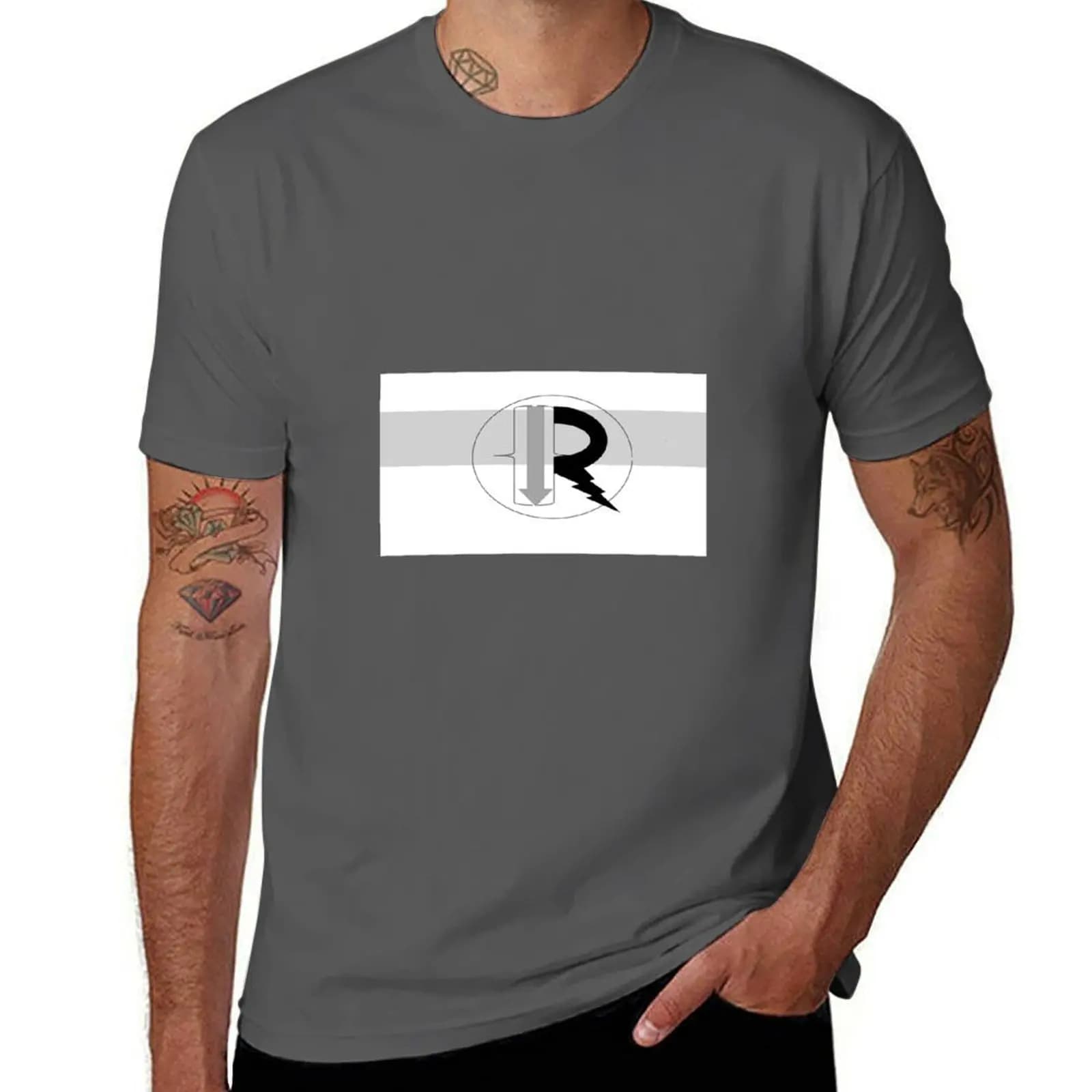 T-shirt con logo Golf R, T-shirt casual da lavoro