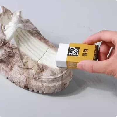 Gomma per la pulizia delle scarpe - Rivitalizza le tue sneakers con questa spazzola senza acqua per la rimozione delle macchie e il condizionamento - Kit detergente per scarpe