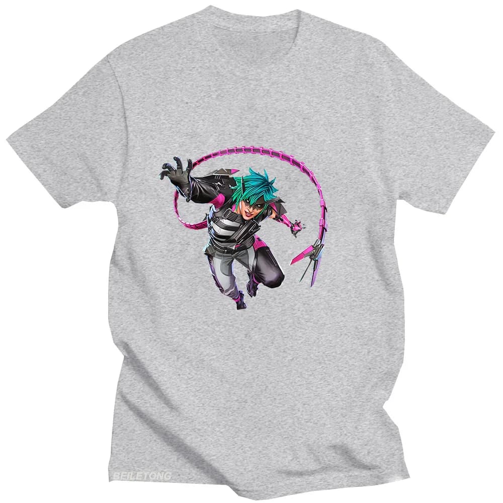 Cartoon Harajuku Anime t-shirt Apex Legends Summer Cotton Tee-shirt Funko Pop estetica o-collo Tshirt Sudaderas vestiti di moda
