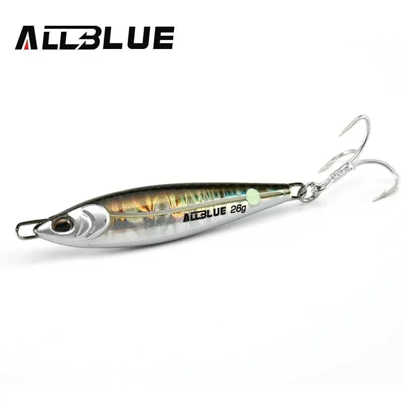 ALLBLUE LEVIN Metal Jig 18g 26g esca artificiale Jigging Spoon Fishing Lure Hard Lead Off Shore Casting Saltwater Bass Tackle