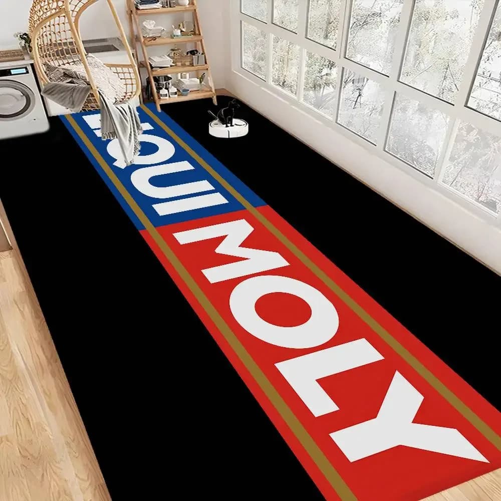 LIquis Molies Hallway Carpet Washable Non-Slip Living Room Sofa Chairs Area Mat Kitchen Doormat Area Rug