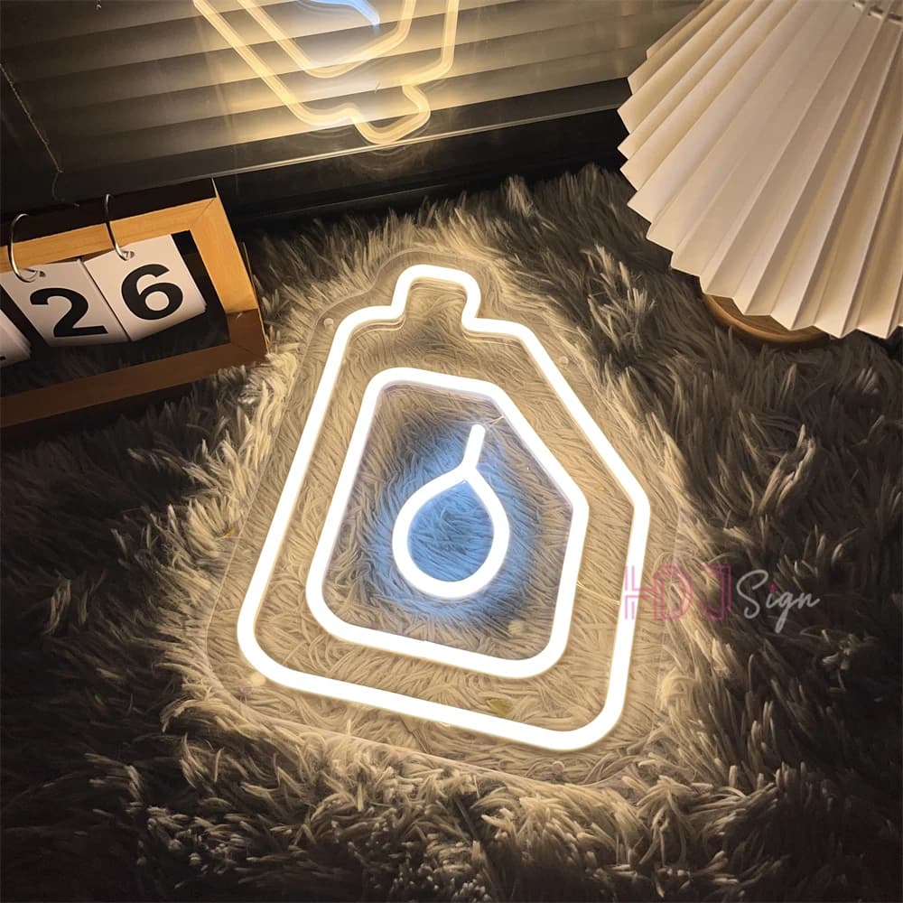 Olio motore LED Neon Sign Lights Garage Neon Light LED Sign Room Decor Wall Neon LED Lights Party Bar Atmosphere Light Up Sign
