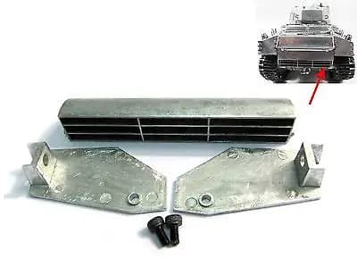 Mato 1/16 M4A3 Sherman RC Parti del serbatoio Diffusore di scarico in metallo Ruote tenditrici Piastra posteriore Supporto per pistola Copertura in metallo Pignone TH00880