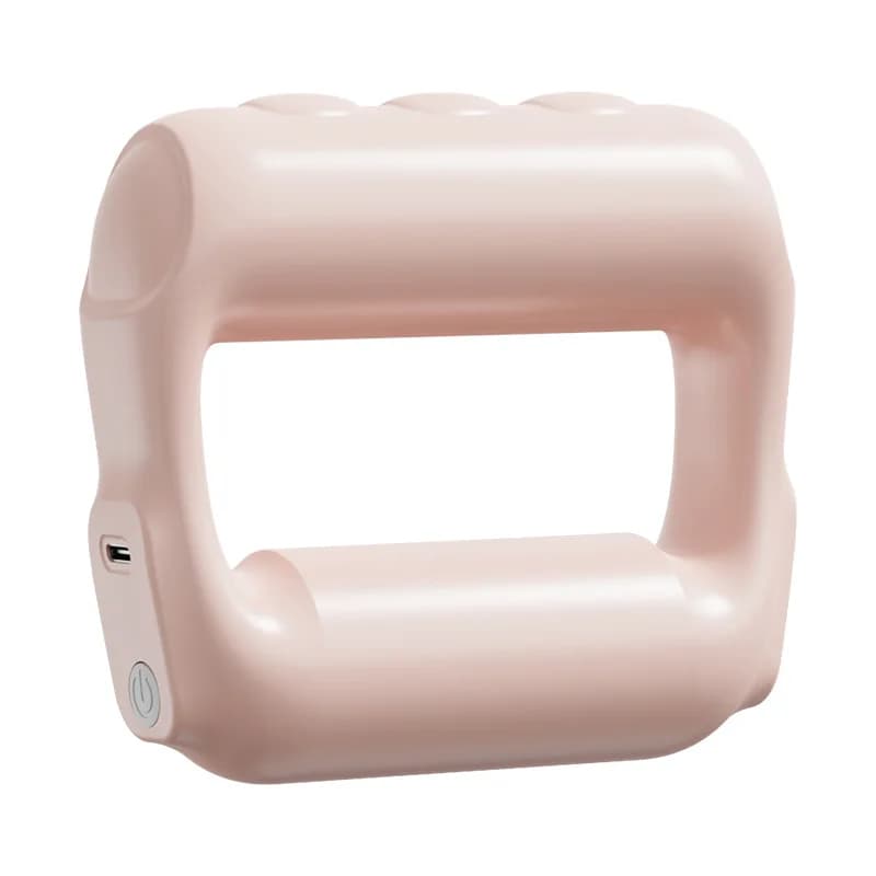 Fascinating Massage Ring, Yoga Ring Rechargeable for Burning Fats, Professional Mini Fascial Ring with Vibration