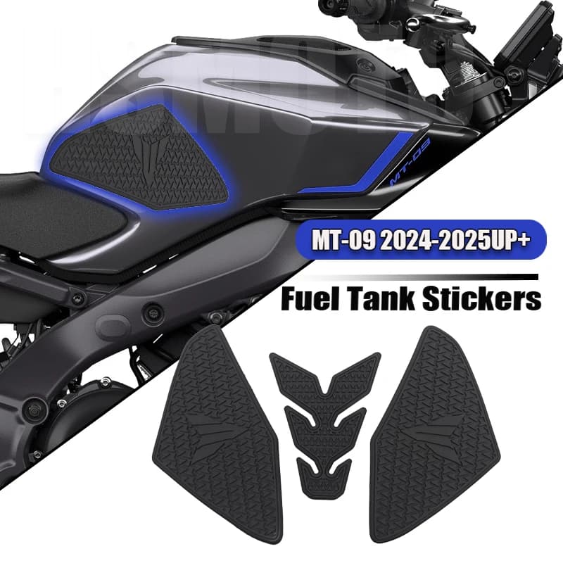 For mt 09 MT09 MT-09 SP MT 09 Tank Traction Pad 2024 2025 Relief of Decalcomania Gas Tank Grip Motorcycle Accessories