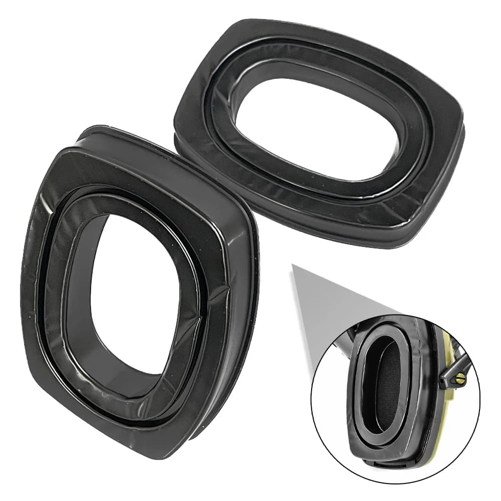 1 paio di cuscinetti auricolari in gel per Howard Leight Impact Sport tiro elettronico paraorecchie caccia protezione dell'udito auricolare tattico