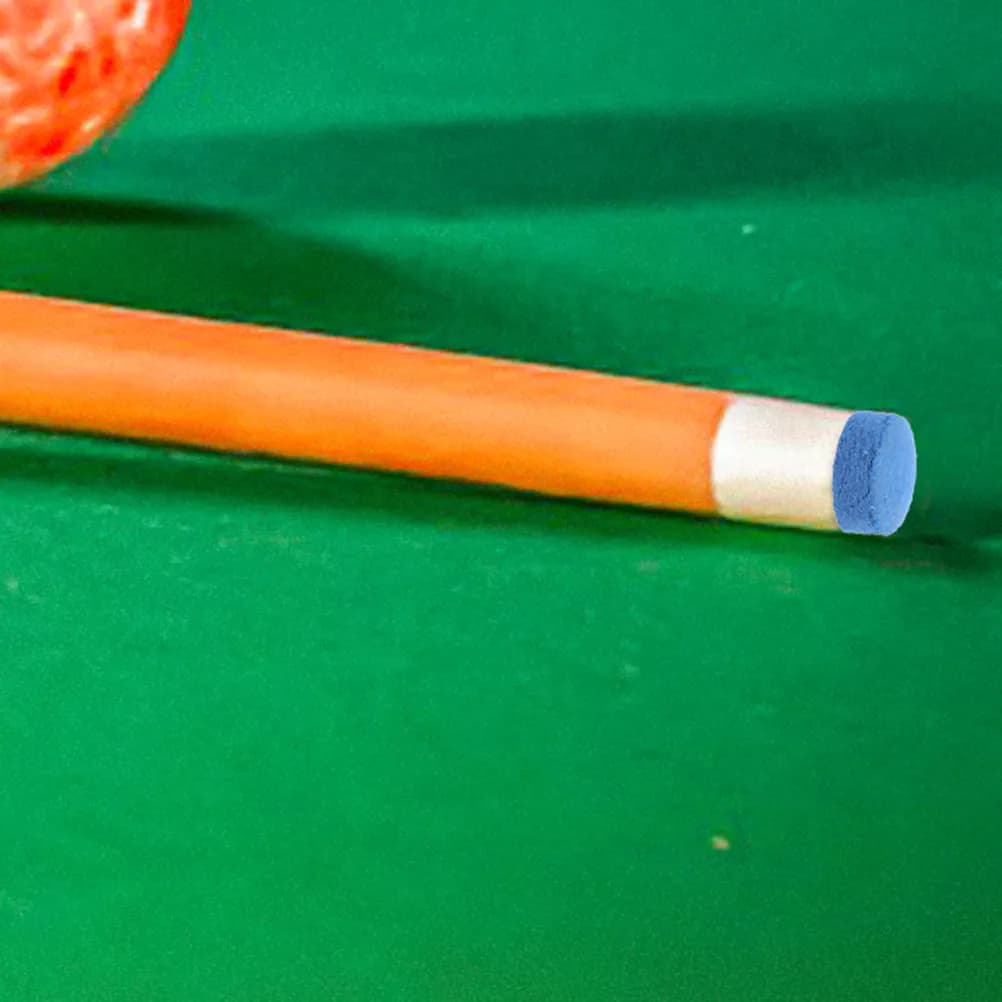 Kit di 50 Punte di Ricambio per Stecche da Biliardo, Punte Finte per Stecche da Snooker, Controllo di Precisione, Facile Riparazione Fai-da-Te, Blu
