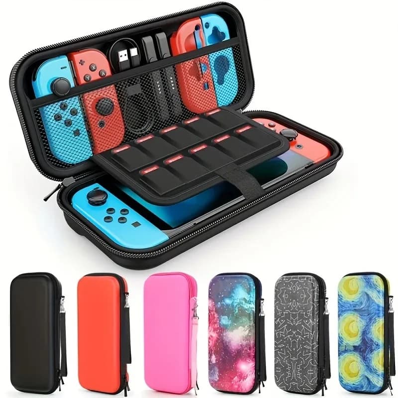 Borsa portaoggetti per cavo Nintendo Switch Custodia rigida portatile impermeabile Protezione Borsa portaoggetti per macchina da gioco Nintendo Switch