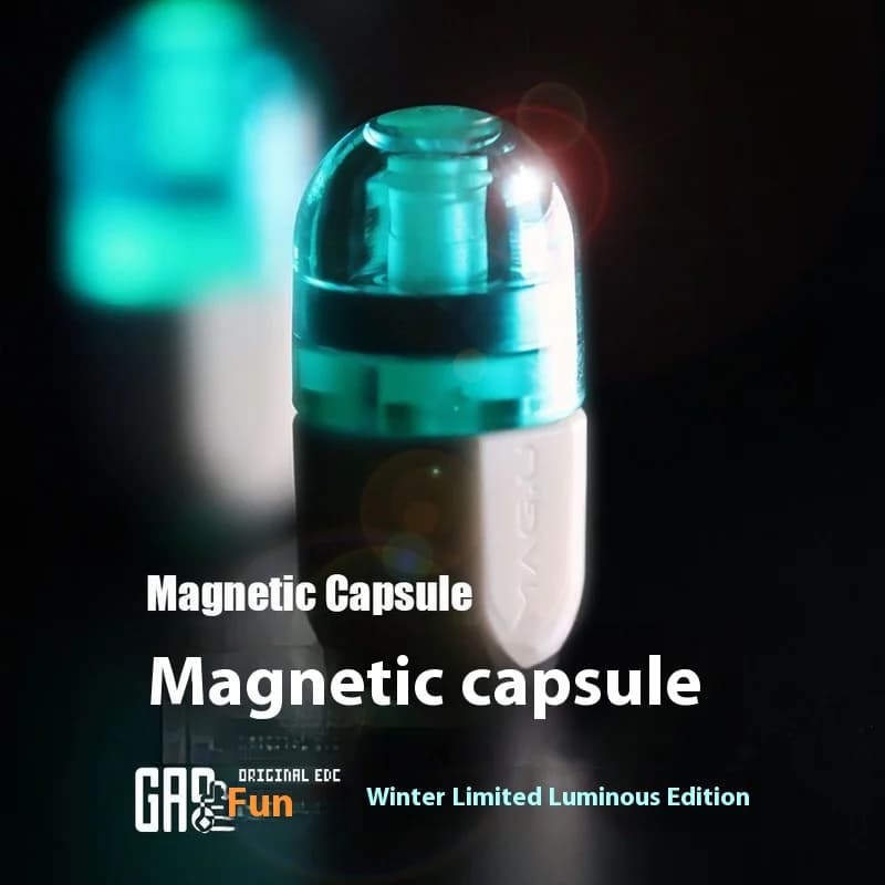 Levitazione magnetica che si illumina al buio Top Office Giocattolo antistress Uovo che spinge Fidget Spinner Regalo divertente