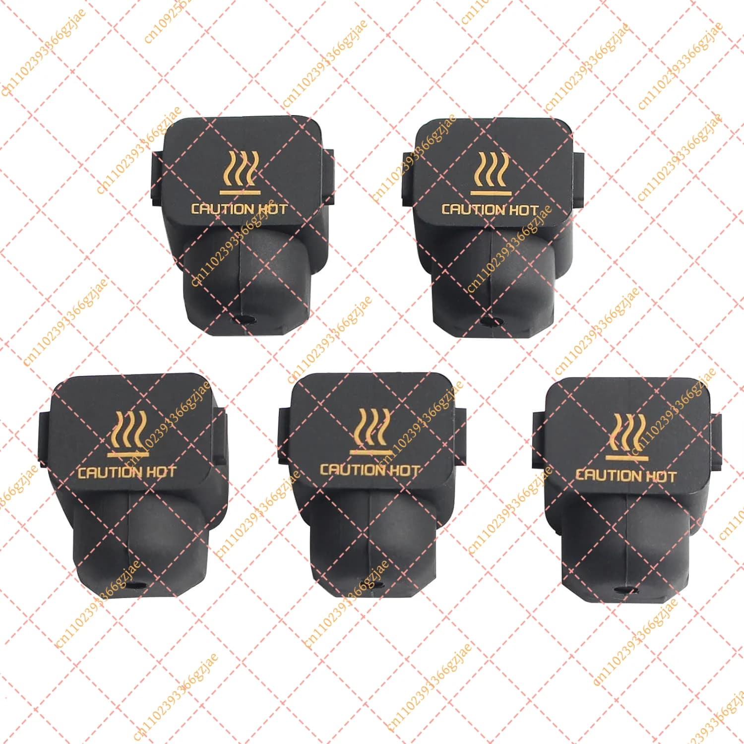 Calzino in silicone per stampante 3D Bambu A1/A1 Mini, accessori per stampante 3D, custodia per hot end resistente alle alte temperature, calzini in silicone per A1 Mini