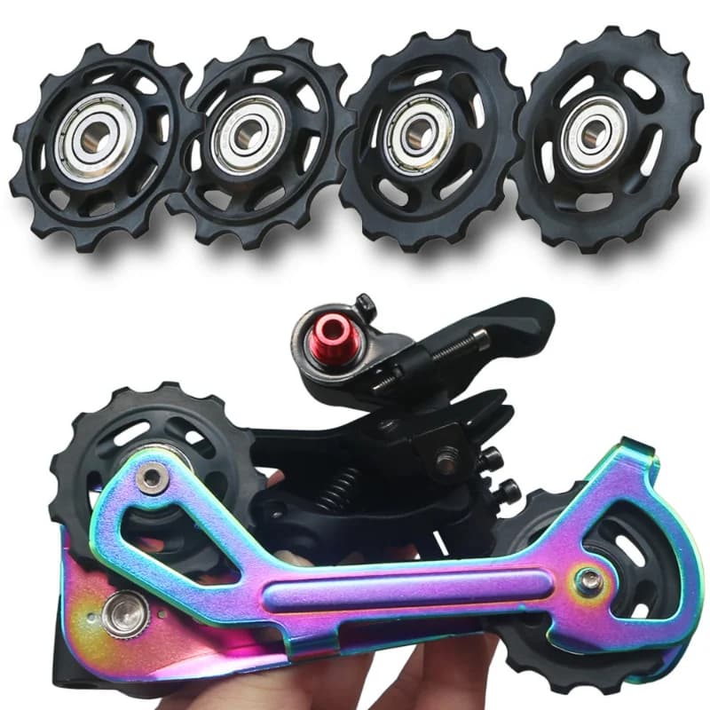 11T 12T 13T 14T cuscinetto MTB bicicletta ruota di guida posteriore bici da strada fantino deragliatore posteriore rullo puleggia per Shimano Sram Kit di riparazione