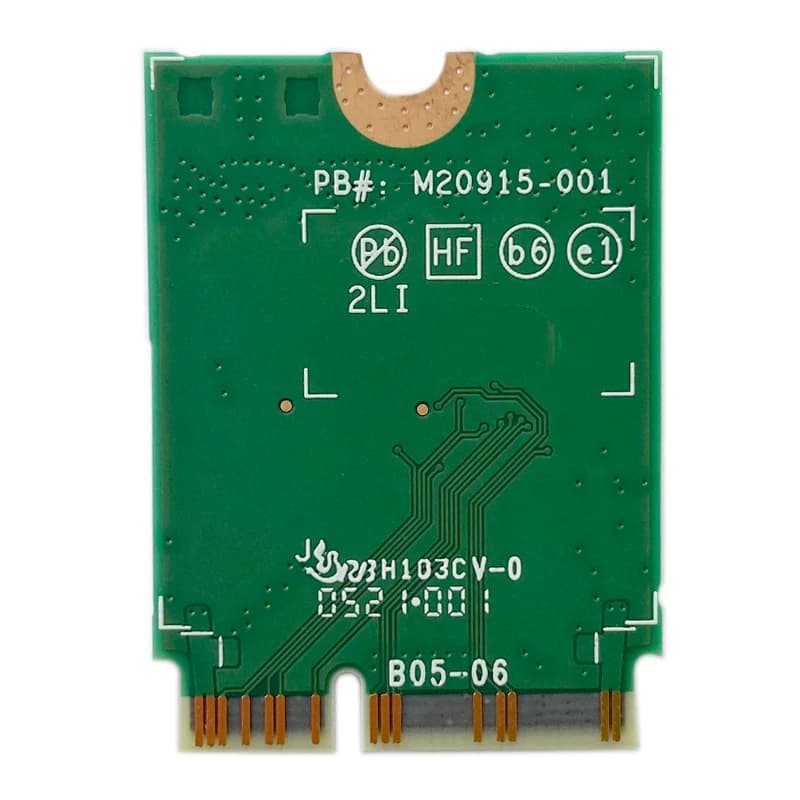 AX411 WiFi Killer 1690i AX411NGW CARD Notebook Costruito in WIFI6E Gigabit Killer Gioco Scheda di rete wireless 411NGW Bluetooth 5.3