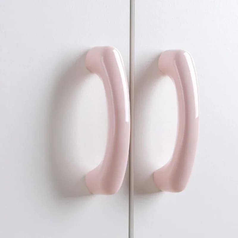 Maniglia in ceramica Manopole per cameretta per bambini Maniglia per mobili Maniglia per cassetti Maniglie per porte per armadietti a parete